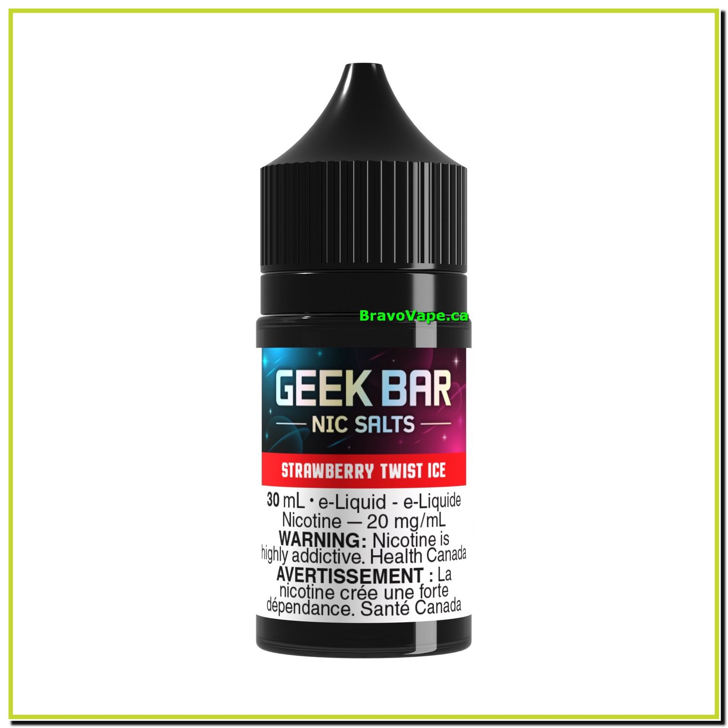 GEEK BAR NIC SALTS E-JUICE (30ml)-STRAWBERRY TWIST