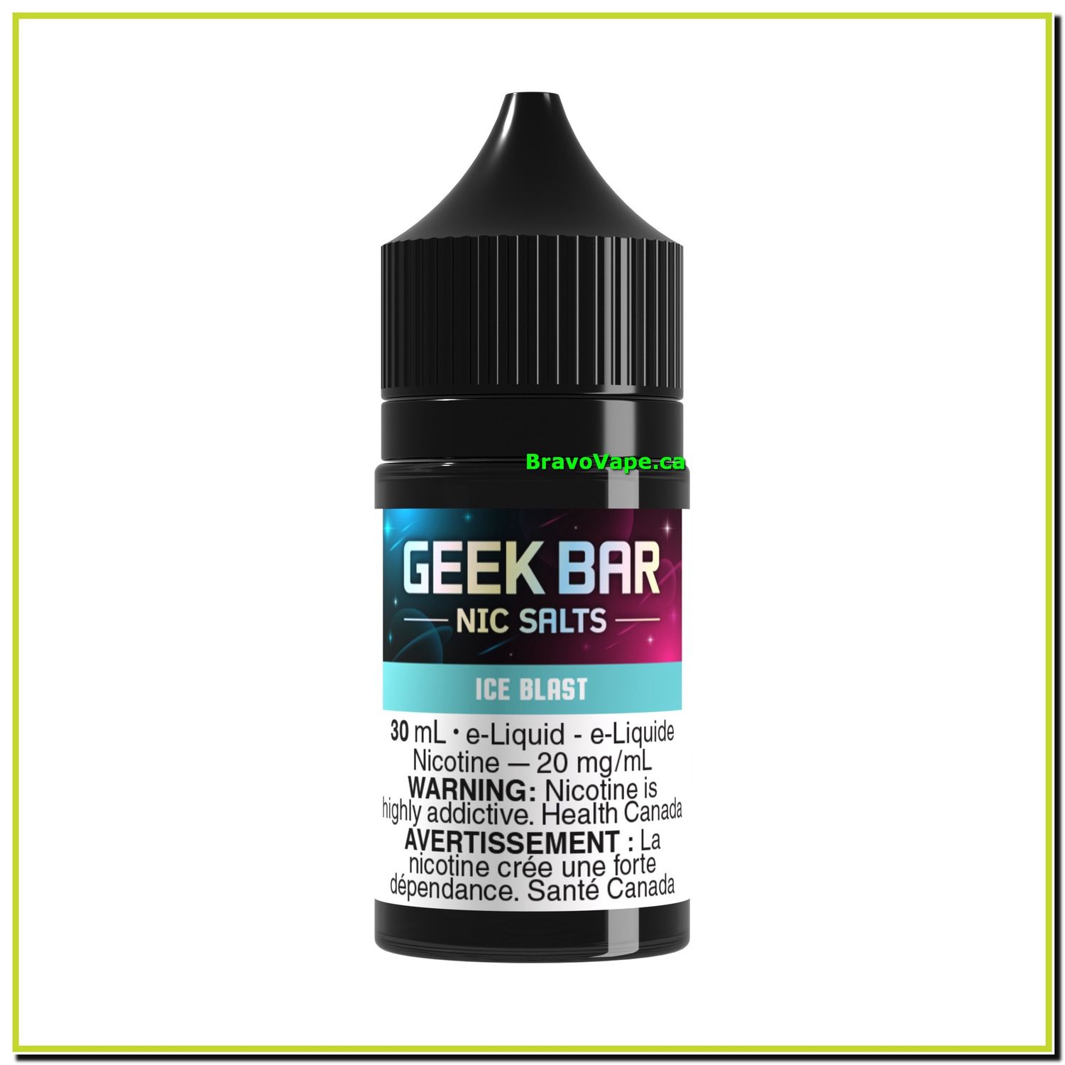 GEEK BAR NIC SALTS E-JUICE (30ml)-ICE BLAST