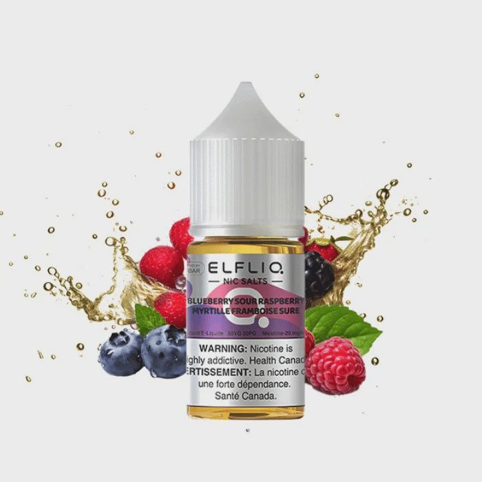 ELF BAR E-LIQUID-BLUEBERRY SOUR RASPBERRY 20mg/30ml
