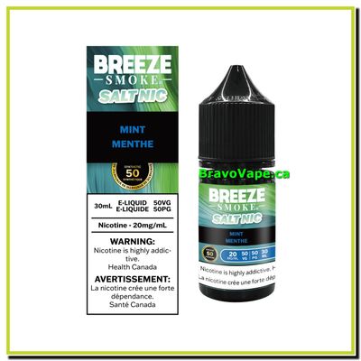 BREEZE S50 E-JUICE (30ml) SALT-MINT