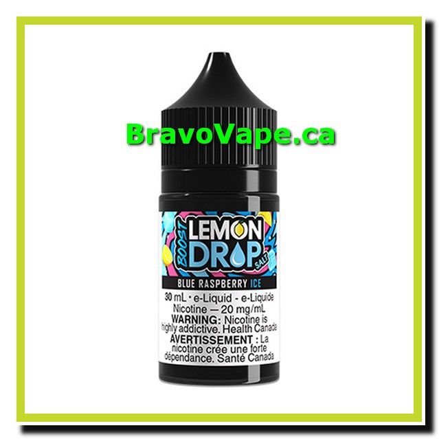 LEMON DROP BOOST S50 E-JUICE (30ml) SALT-BLUE RASPBERRY ICE BY LEMON DROP