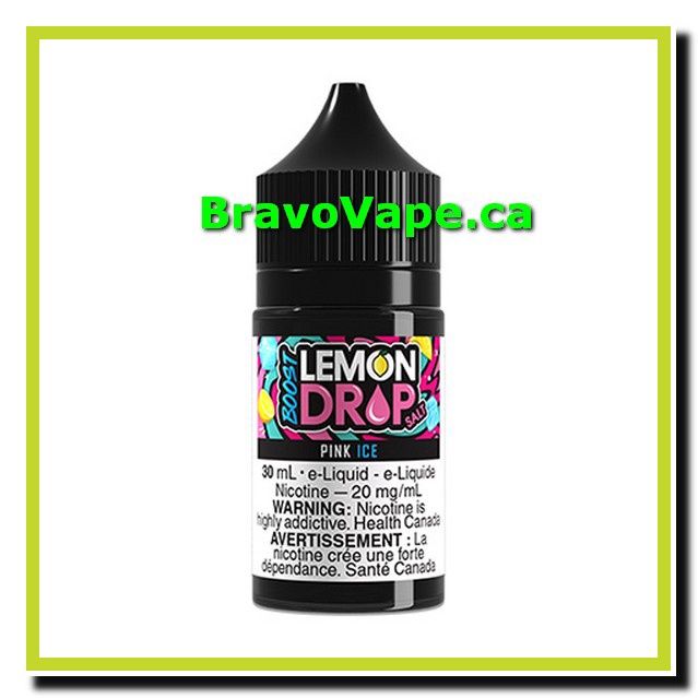 LEMON DROP BOOST S50 E-JUICE (30ml) SALT-PINK ICE