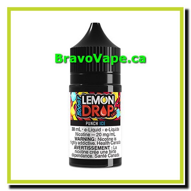LEMON DROP BOOST S50 E-JUICE (30ml) SALT-PUNCH ICE