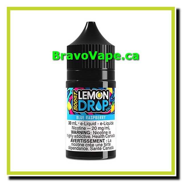 LEMON DROP BOOST S50 E-JUICE (30ml) SALT-BLUE RASPBERRY