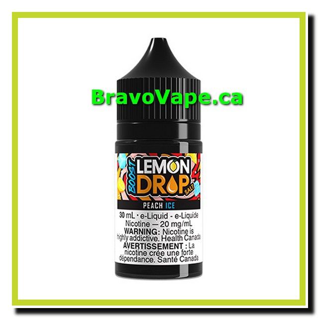 LEMON DROP BOOST S50 E-JUICE (30ml) SALT-PEACH ICE