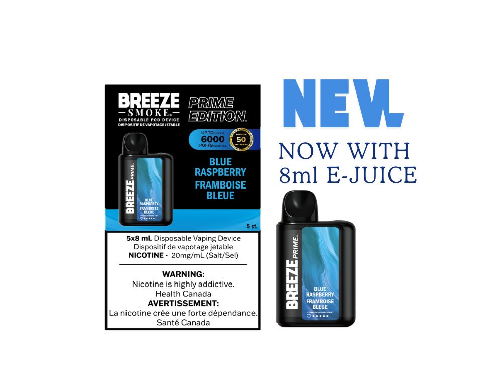 BREEZE PRIME 6000-BLUE RASPBERRY S50 (DU)
