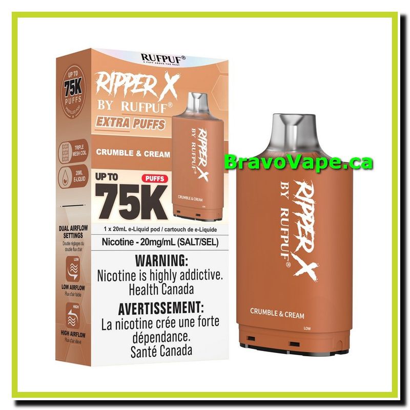 RIPPER X 75K-CRUMBLE AND CREAM
