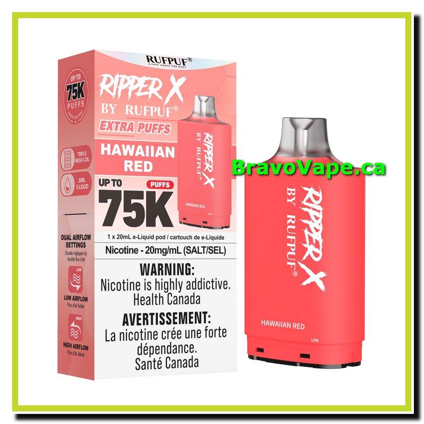 RIPPER X 75K-HAWAIIAN RED