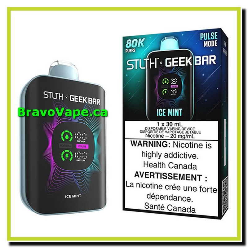 STLTH X GEEK BAR 80K-ICE MINT
