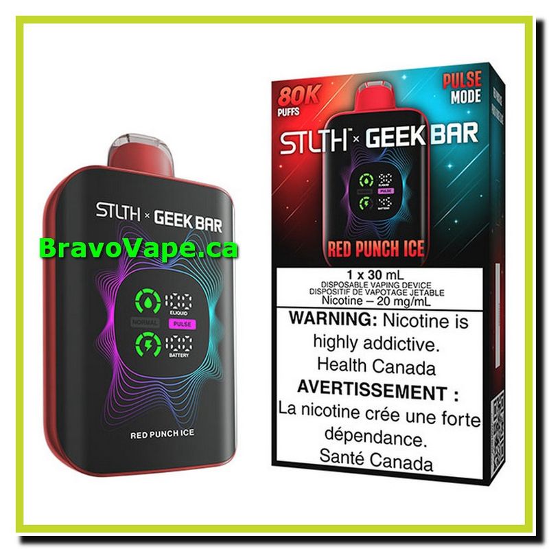 STLTH X GEEK BAR 80K-RED PUNCH ICE