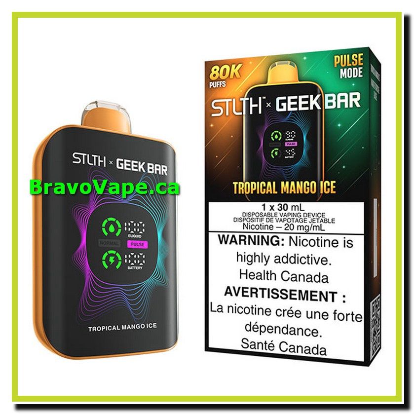 STLTH X GEEK BAR 80K-TROPICAL MANGO ICE