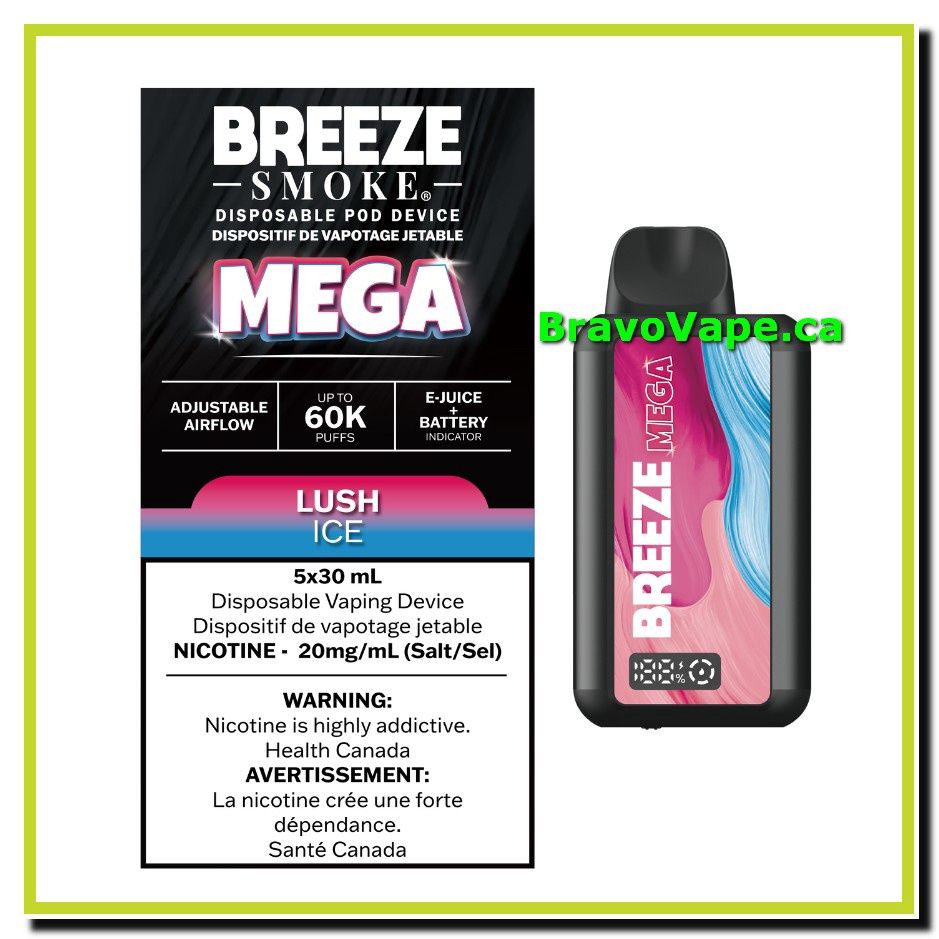 BREEZE MEGA 60K (ON)-LUSH ICE
