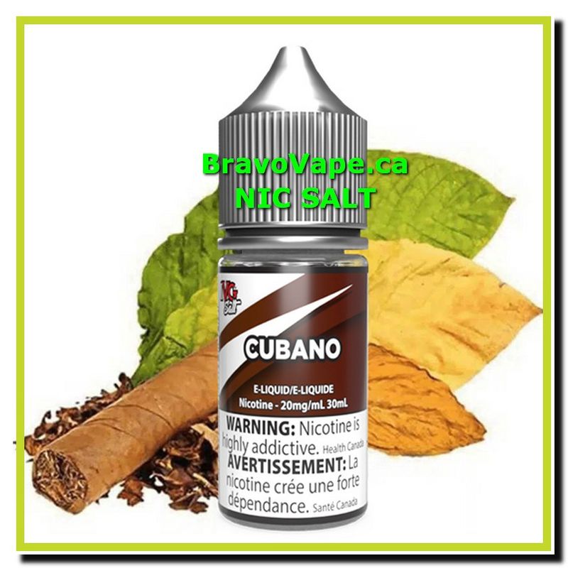 IVG E-LIQUID-CUBANO TOBACCO 20mg/30ml