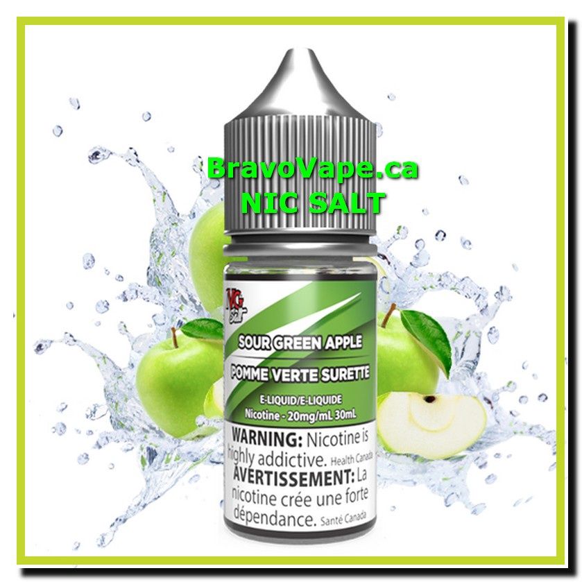 IVG E-LIQUID-SOUR GREEN APPLE 20mg/30ml