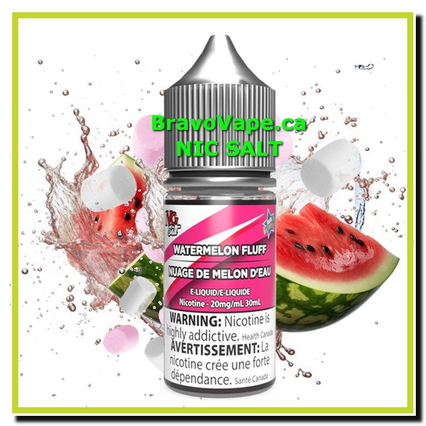 IVG E-LIQUID-WATERMELON FLUFF/WATERMELON CLOUDZ 20mg/30ml