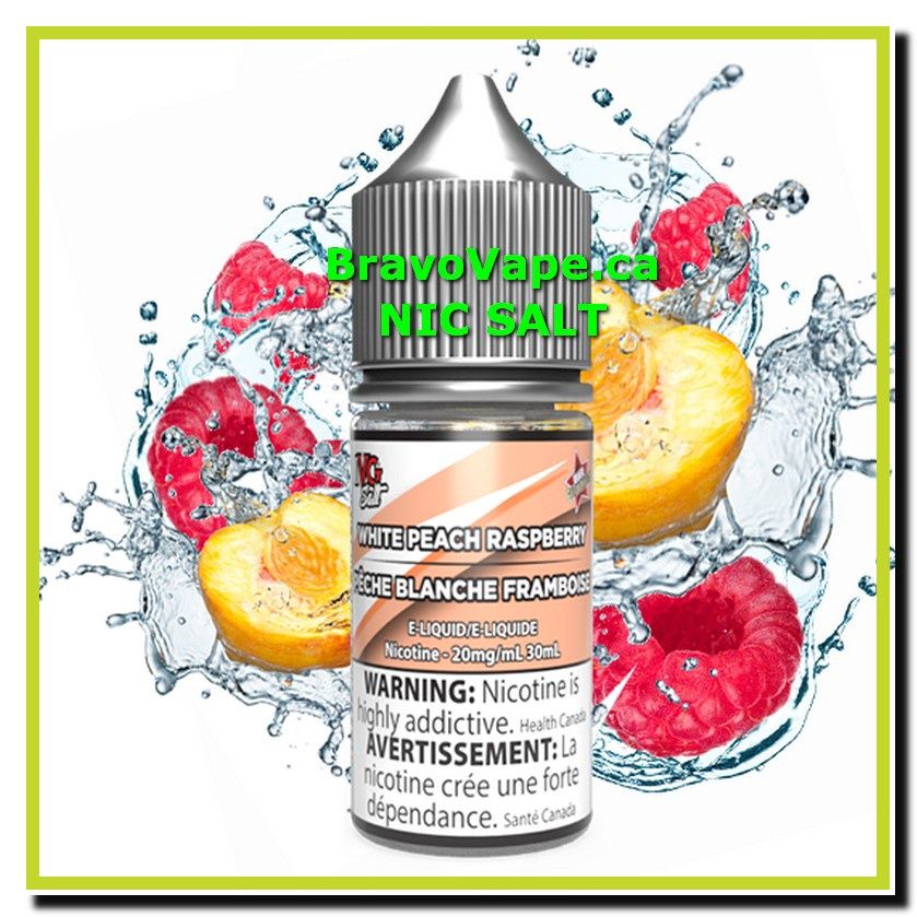 IVG E-LIQUID-WHITE PEACH RASPBERRY 20mg/30ml