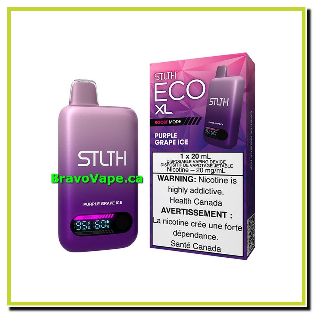STLTH ECO XL DISPOSABLE - PURPLE GRAPE ICE