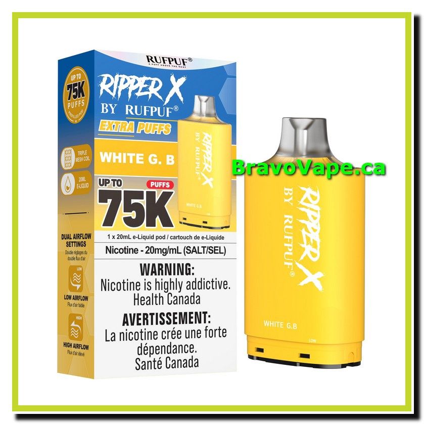 RIPPER X 75K-WHITE G.B