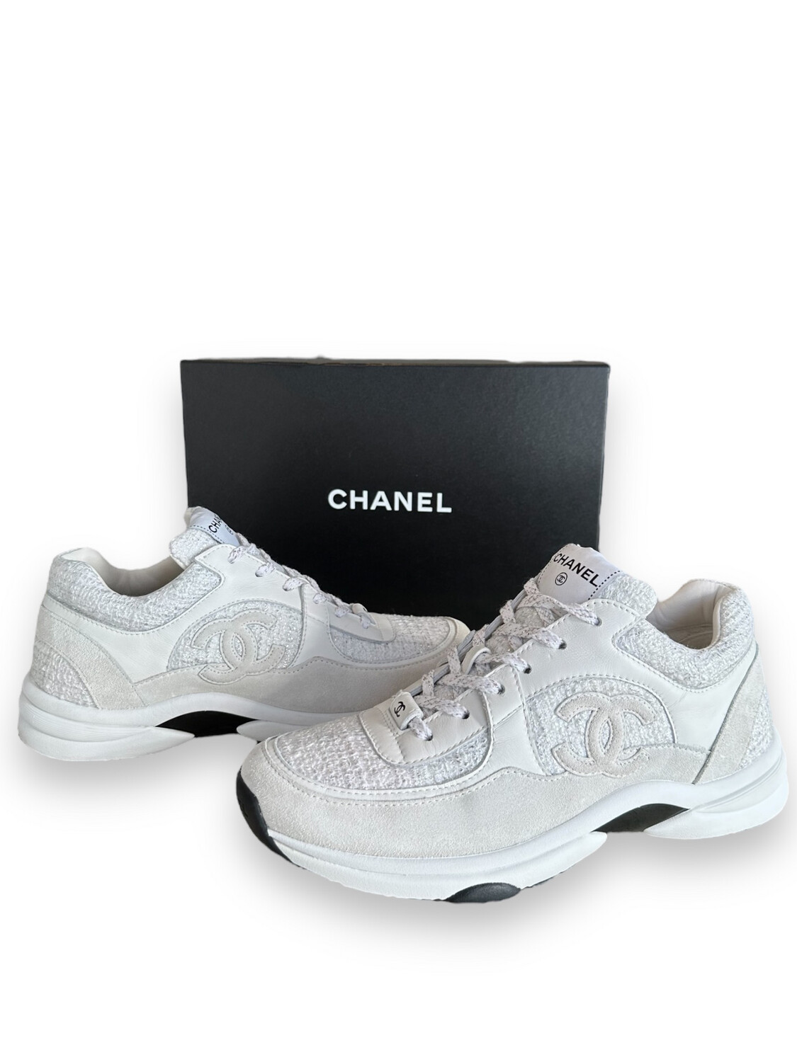 Chanel Shoes Sneakers - 82 For Sale on 1stDibs