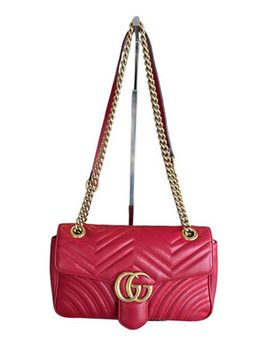 Gucci Matelasse Small GG Marmont Bag