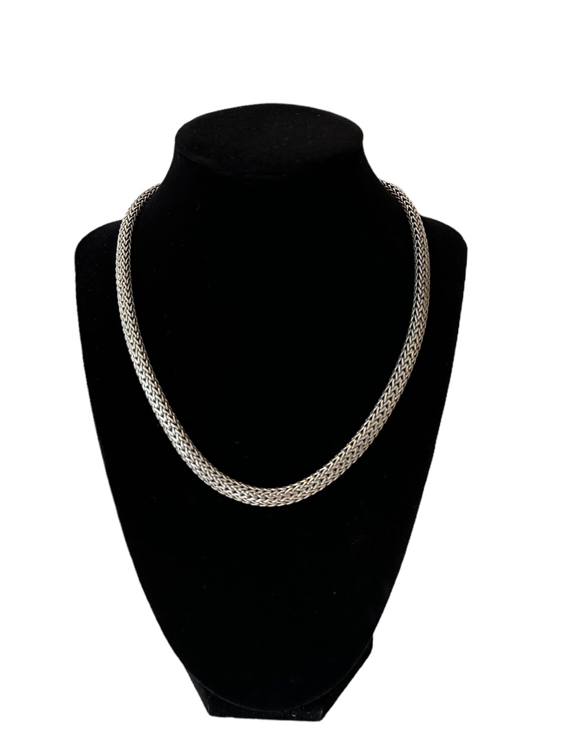 John Hardy Sterling Silver 7.5mm Classic Chain Necklace 16"