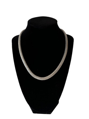 John Hardy Sterling Silver 7.5mm Classic Chain Necklace 16&quot;