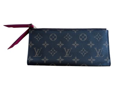 Louis Vuitton Adele Double Long Wallet Folding