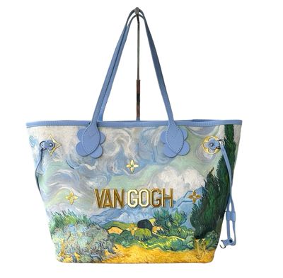 Louis Vuitton Neverfull NM Tote Limited Edition  Van Gogh Print Canvas