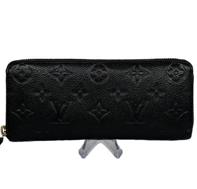 Louis Vuitton Clémence Wallet Black