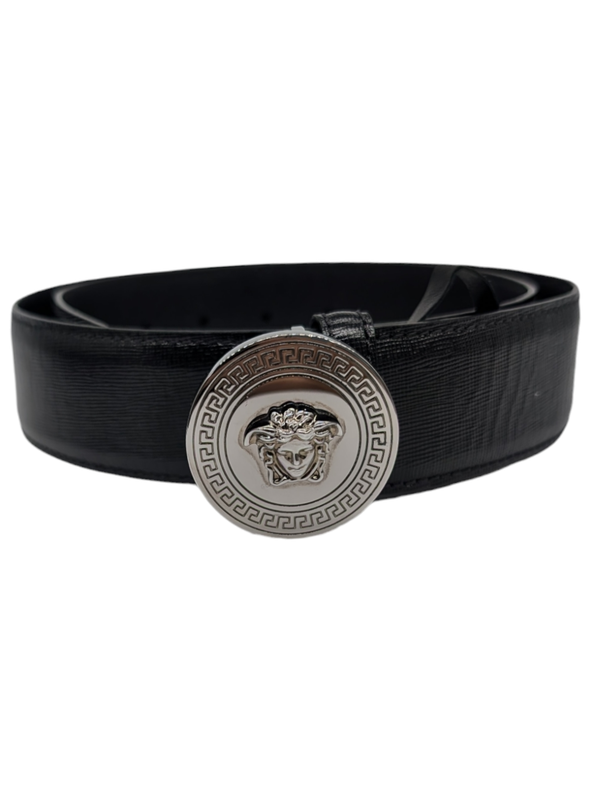 Versace Medusa Leather Belt