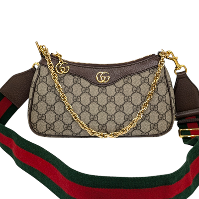 Gucci GG Supreme Monogram Small Ophidia