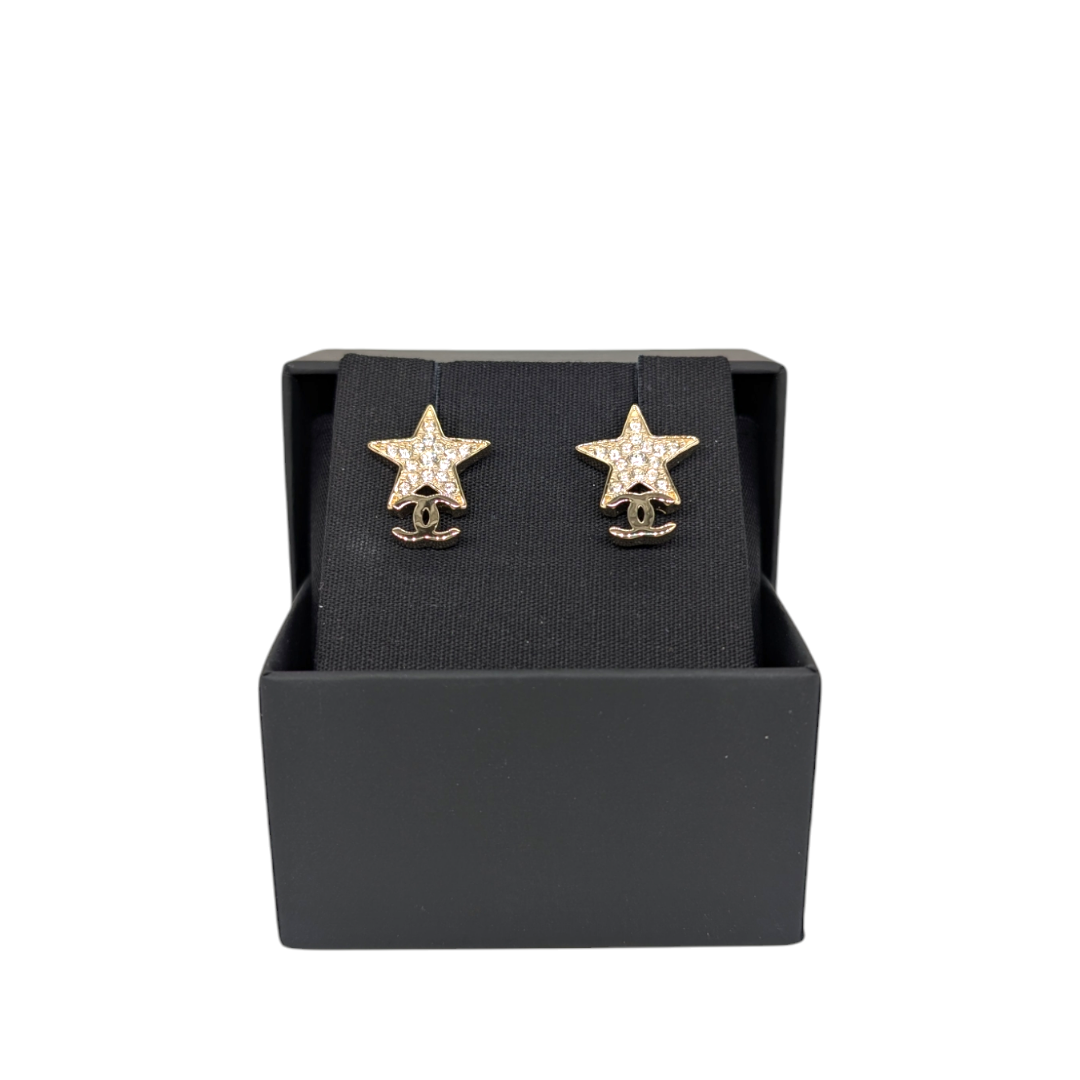 Chanel Star Earrings