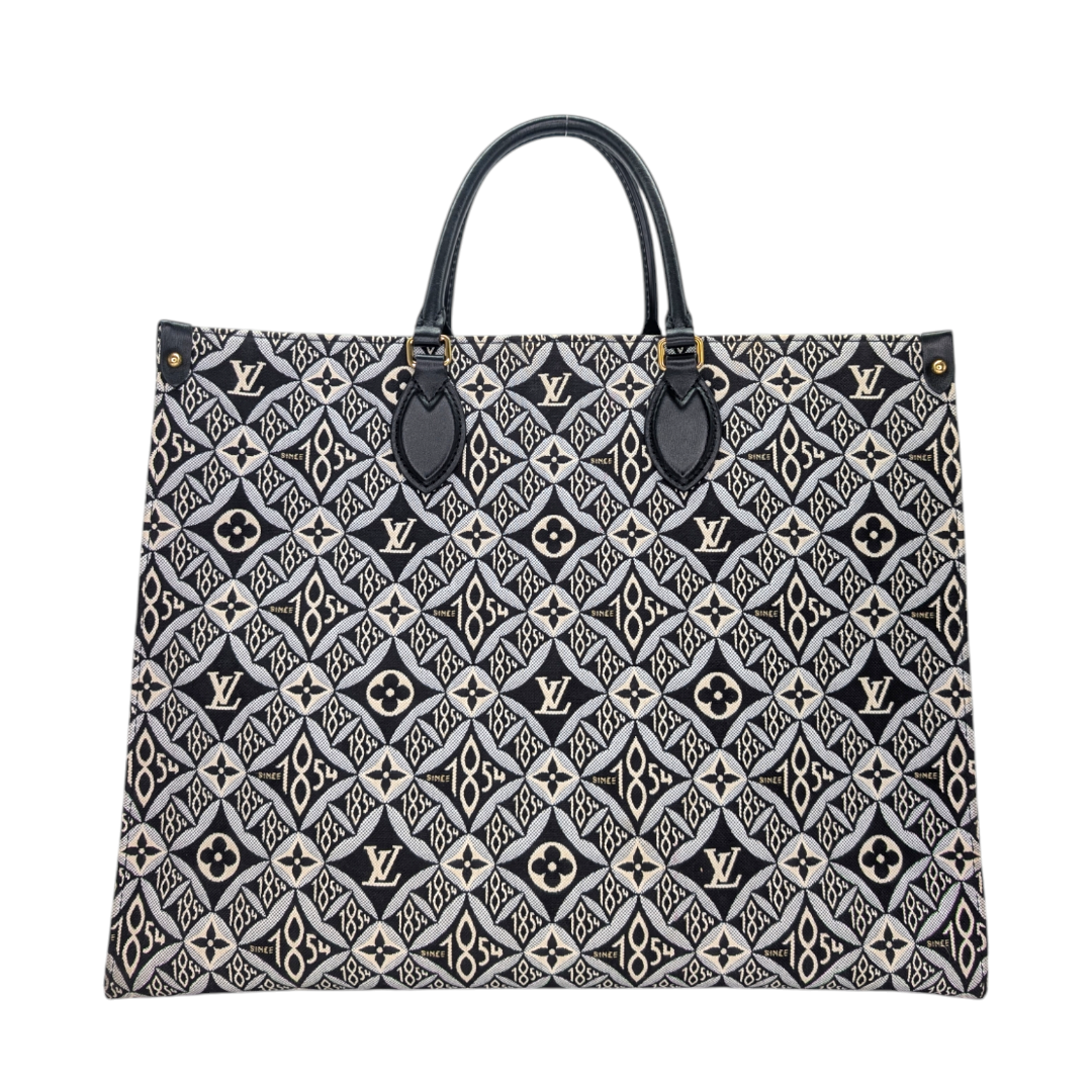 Louis Vuitton Jacquard Textile Since 1854 On The Go GM