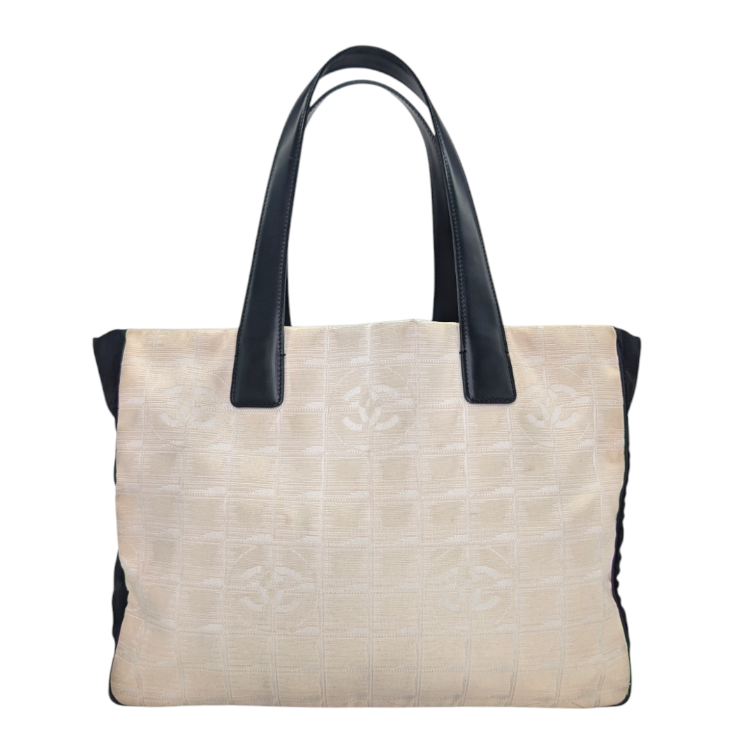 Chanel Bicolor Shopper Tote