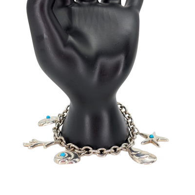 Tiffany &amp; Co. Sea Life Charm Link Bracelet