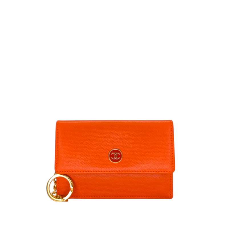 Chanel Caviar Leather Key Holder and Card Wallet