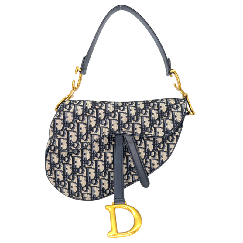 Christian Dior  Oblique Saddle Bag