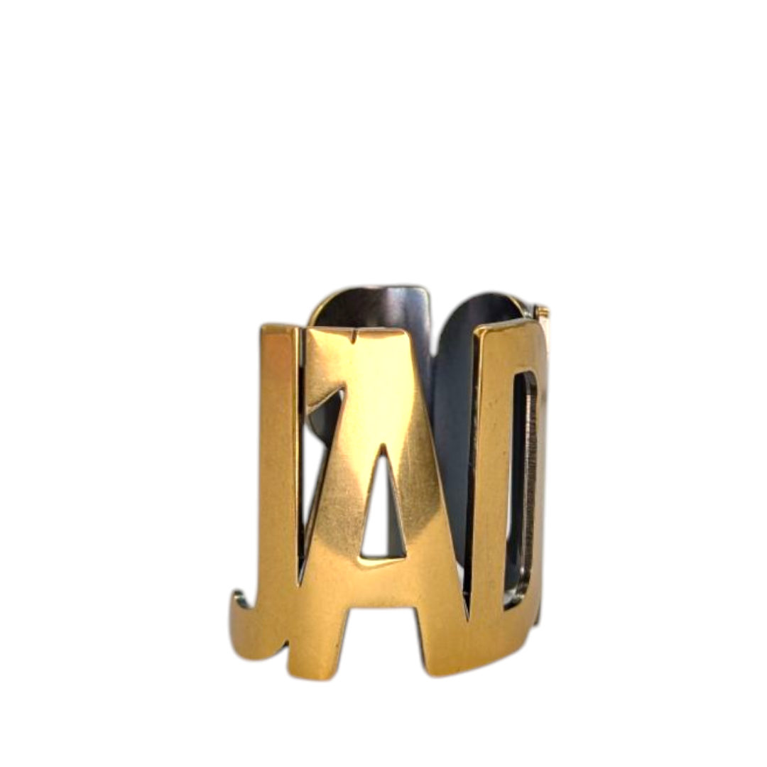 Christian Dior J&#39;ADIOR Gold-Tone Wide Cuff Bracelet