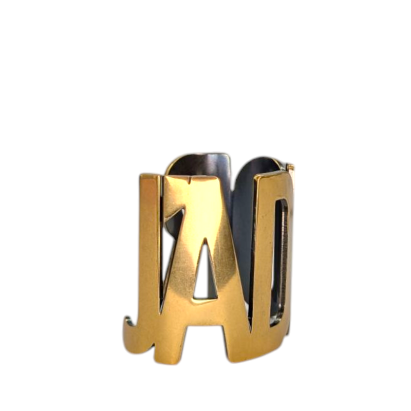 Christian Dior J&#39;ADIOR Gold-Tone Wide Cuff Bracelet