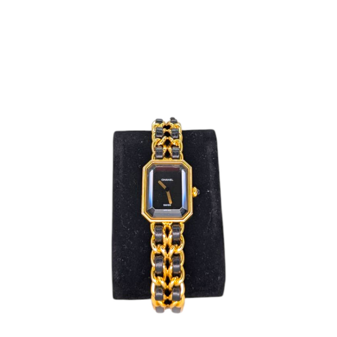 Chanel  Stainless Steel Lambskin 20mm Chain Premiere Quartz Watch