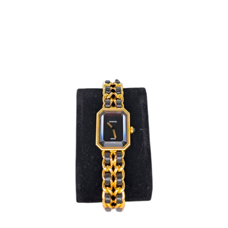 Chanel  Stainless Steel Lambskin 20mm Chain Premiere Quartz Watch