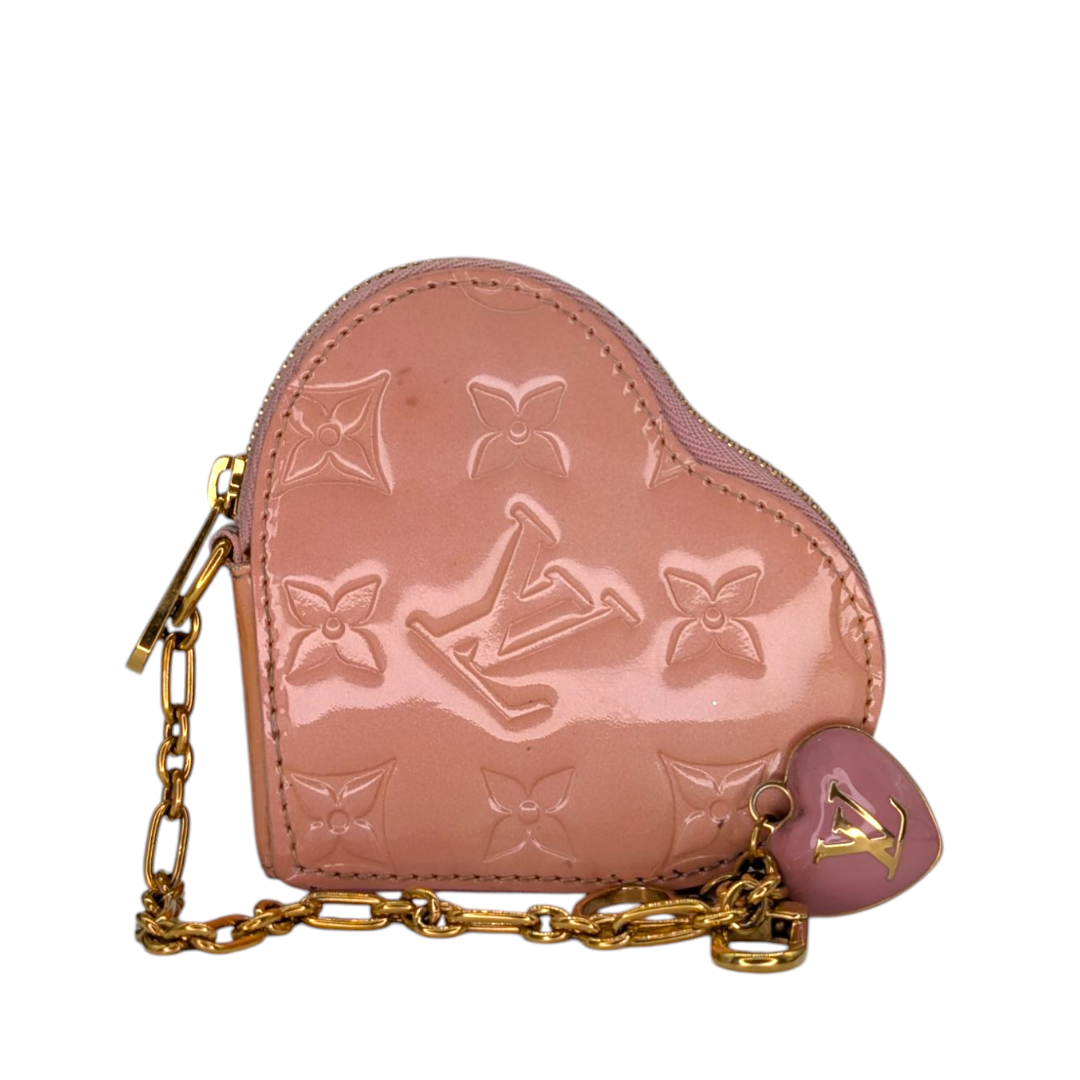 Louis Vuitton  Vernis Heart Coin Purse