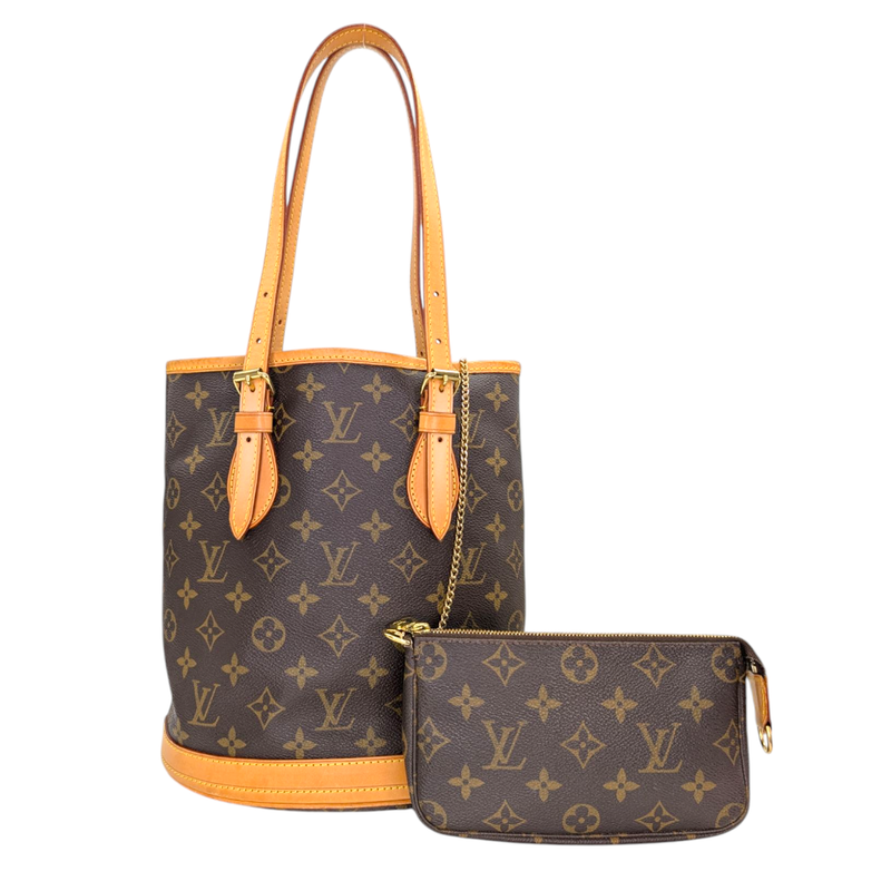 Louis Vuitton  Monogram Petit Bucket 23