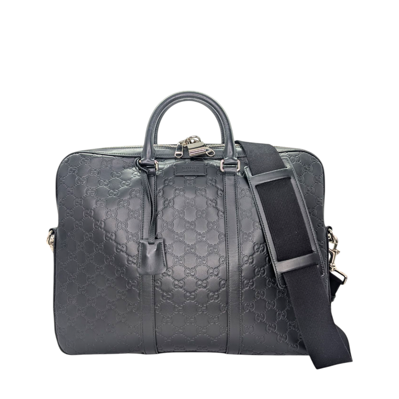 Gucci  Guccissima Signature Briefcase