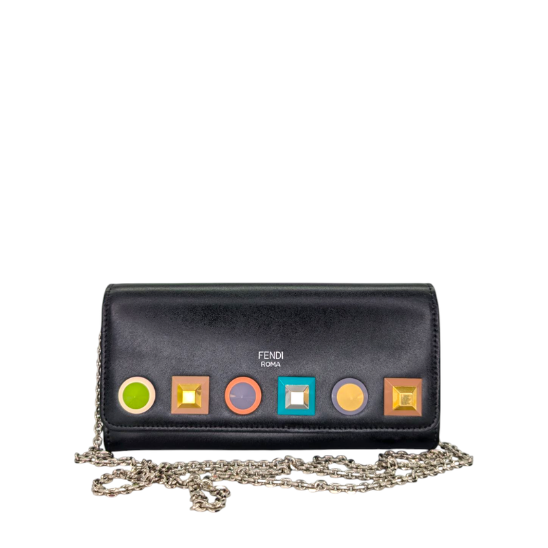 Fendi Studded Wallet On Chain