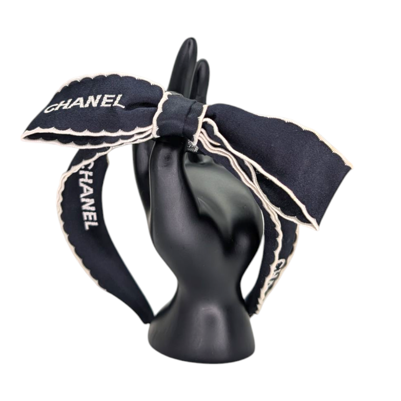 Chanel Grosgrain Ribbon Headband