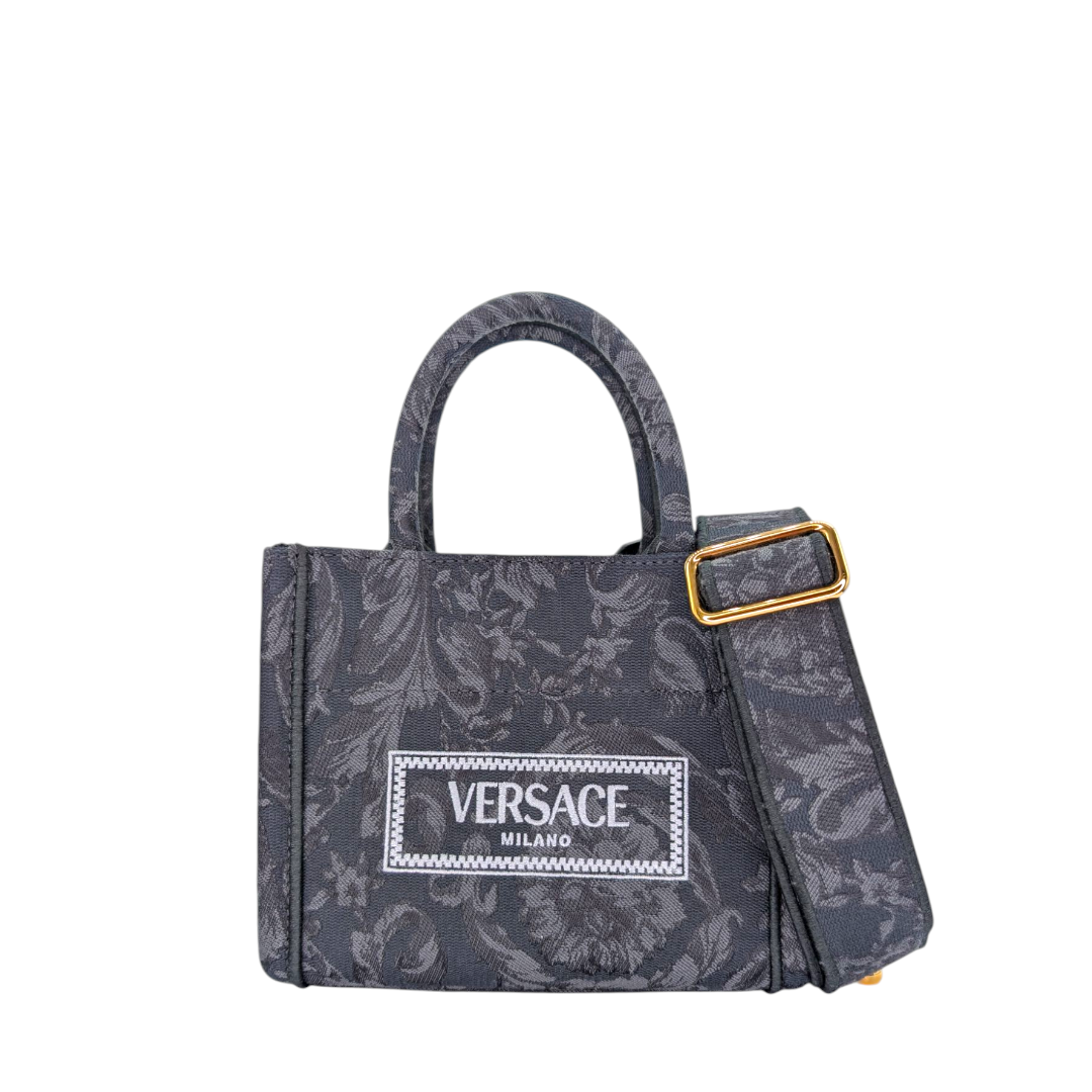 Versace  Jacquard Barocco Small Athena Tote