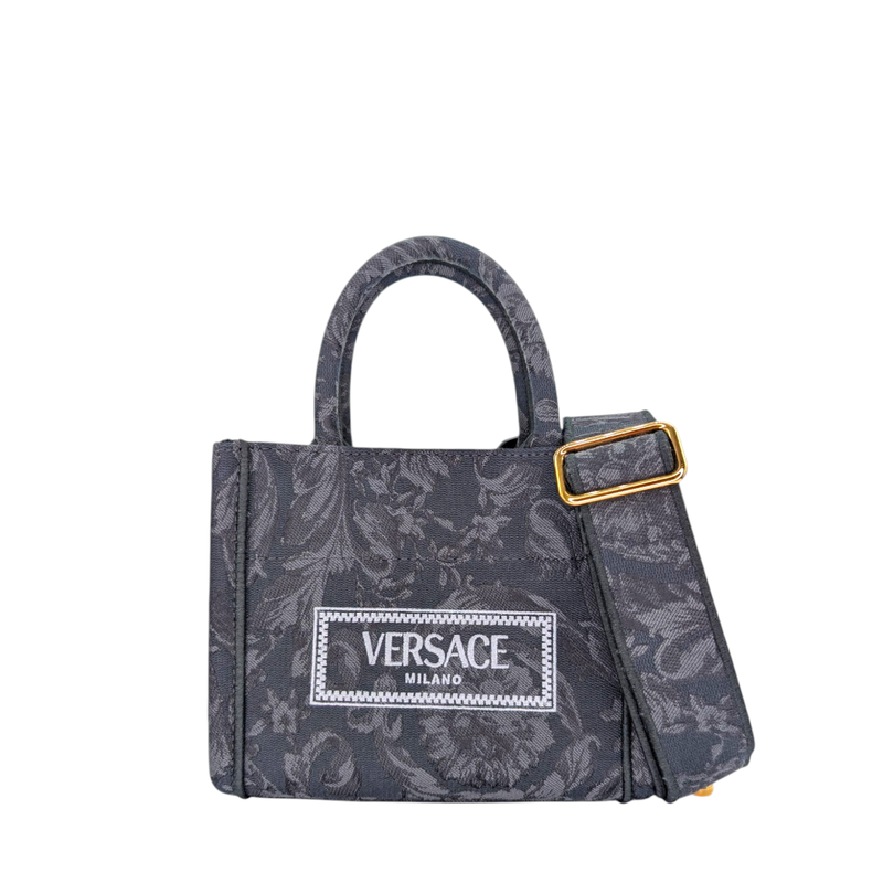 Versace  Jacquard Barocco Small Athena Tote