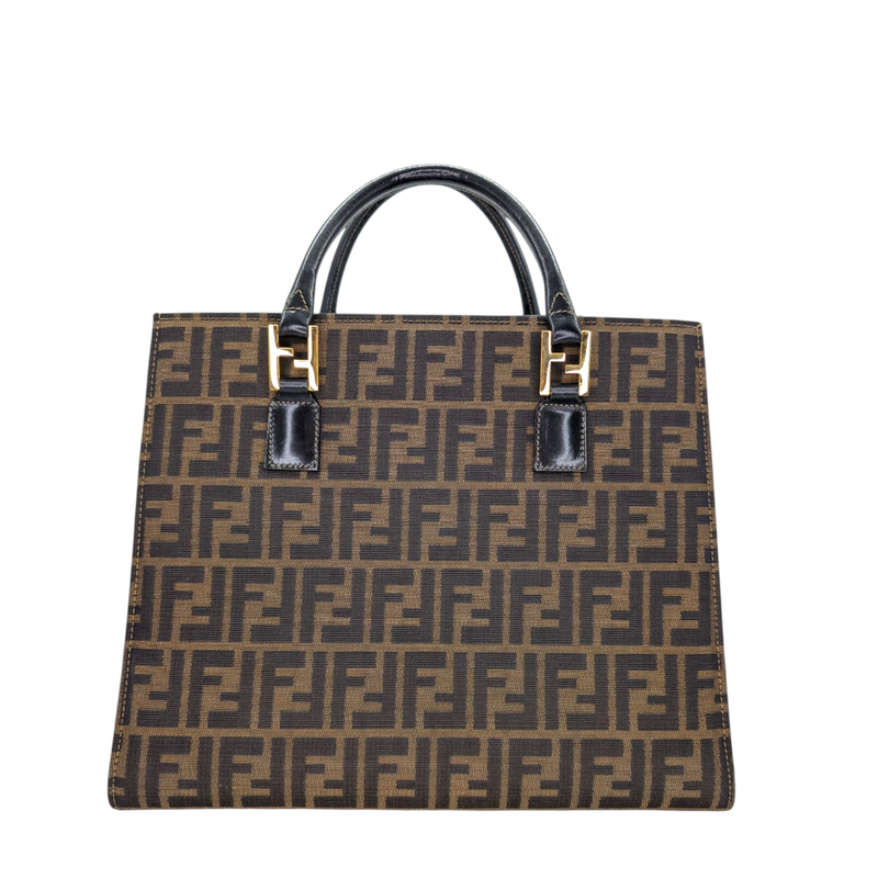 Fendi Zucca Jacquard Tote