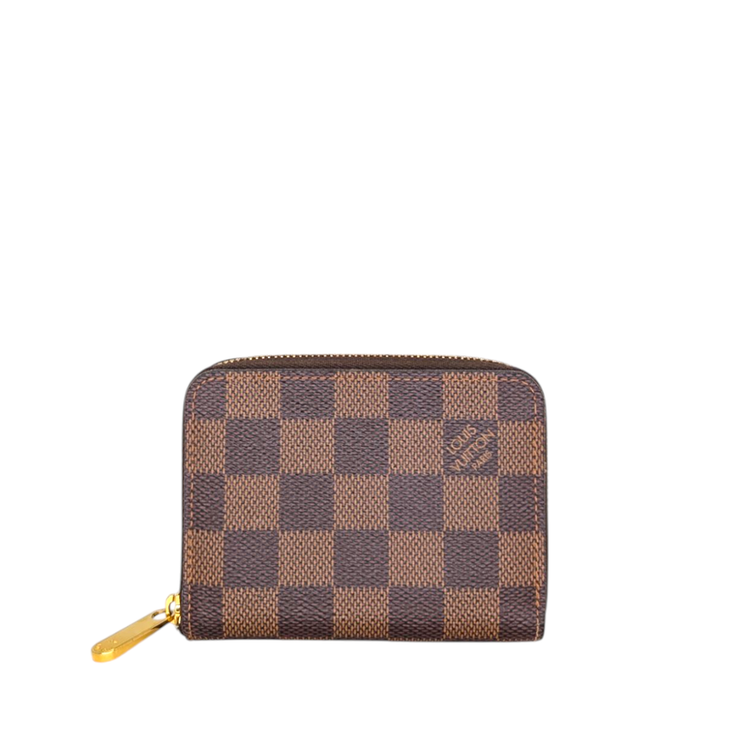 Louis Vuitton  Damier Ebene Zippy Coin Purse